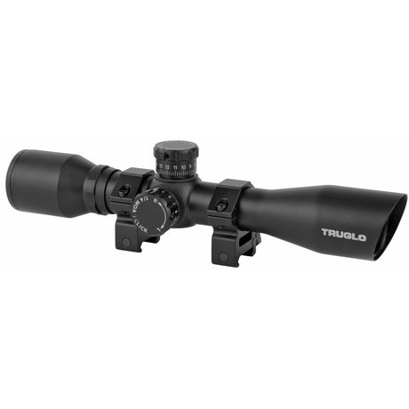 Truglo Tru-Brite Xtreme 4x32mm 1-Inch Tactical Mil-Dot Riflescope with Rings - TG8504BT - 2
