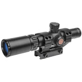 Truglo Tru-Brite 30 1-4x24mm 30mm Duplex Mil-Dot Tactical Riflescope - TG8514BT - 1