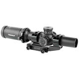 TRUGLO Omnia Tactical 1-4x24mm 30mm Illuminated APTR Riflescope - TG8514TLR - 2