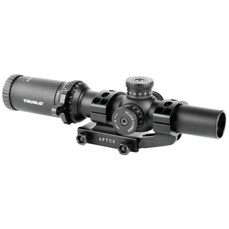 TRUGLO Omnia Tactical 1-4x24mm 30mm Illuminated APTR Riflescope - TG8514TLR - 2