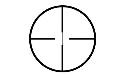 TRUGLO TRUSHOT 3-9x40mm 1-inch Duplex Reticle Riflescope with Rings - TG853940B - 2