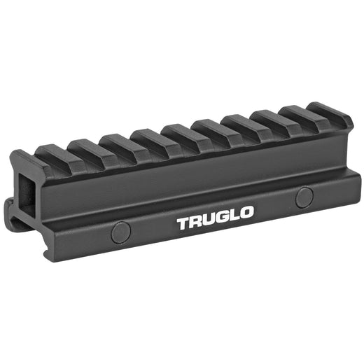 TRUGLO Riser Mount Picatinny One-Piece Bases in Black - 1