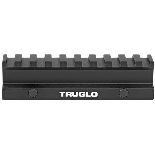 TRUGLO Riser Mount Picatinny One-Piece Bases in Black - 3