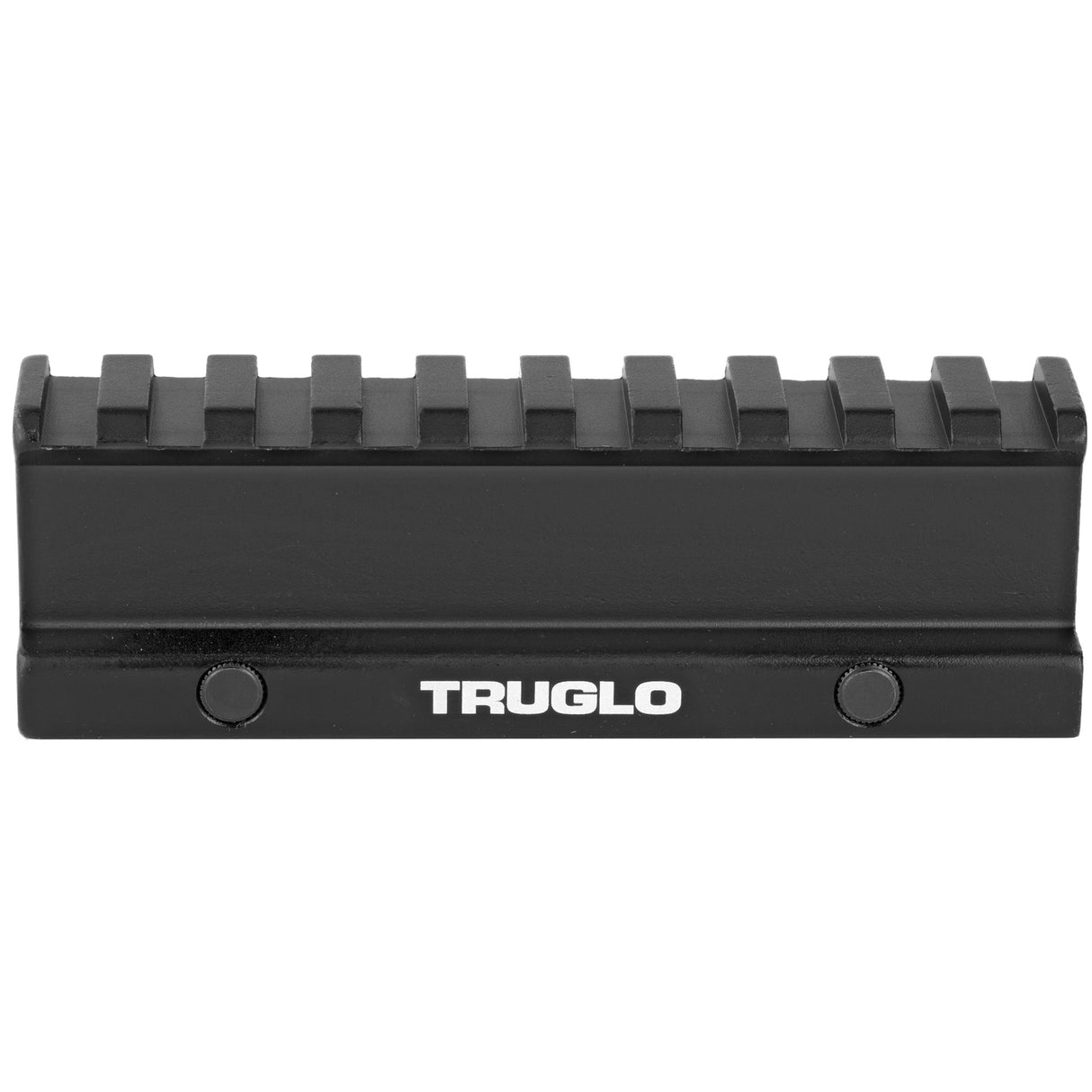 TRUGLO Riser Mount Picatinny 1-Inch One-Piece Bases in Black - 3