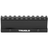 TRUGLO Riser Mount Picatinny 1-Inch One-Piece Bases in Black - 3