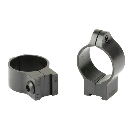 Talley Rimfire Rings 1-Inch Low Rings in Black Matte - 2