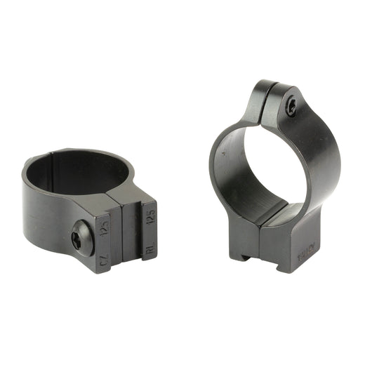 Talley Rimfire Rings 1-Inch Low Rings in Black Matte - 2