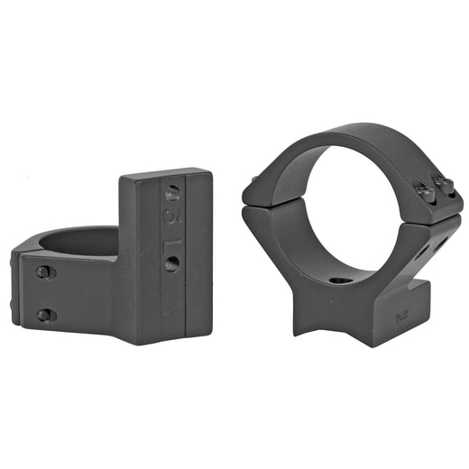 Talley Light Weight 30mm Low One-Piece Scope Mount Rings in Black - 2