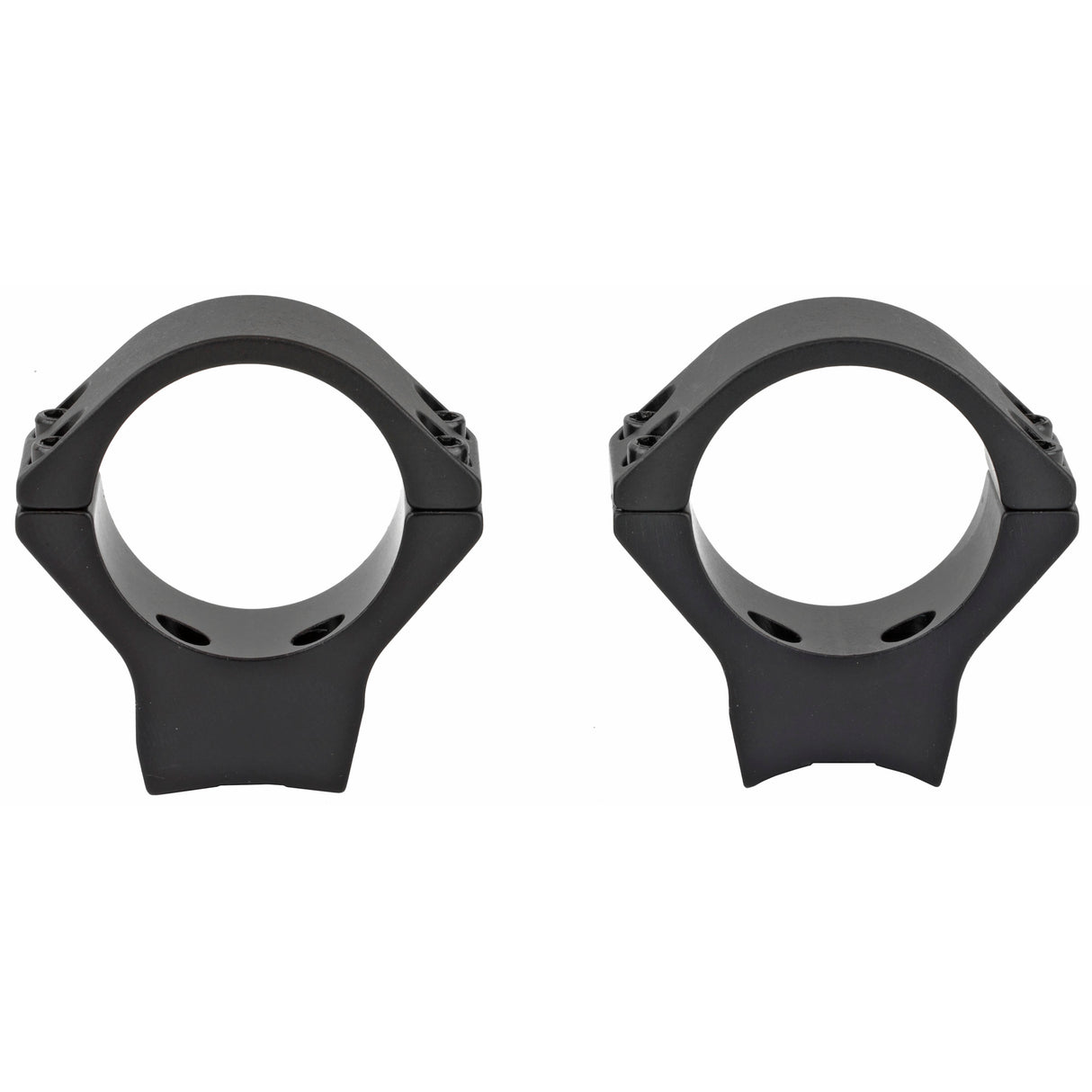 Talley Light Weight 30mm Low One-Piece Scope Mount Rings in Black - 1