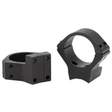 Talley Light Weight 30mm Low One-Piece Scope Mount Rings in Black - 2