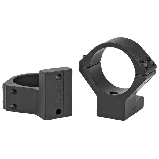 Talley Light Weight 30mm Medium One-Piece Scope Mount Rings in Black Matte - 2