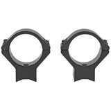Talley Light Weight 30mm Medium One-Piece Scope Mount Rings in Black - 1