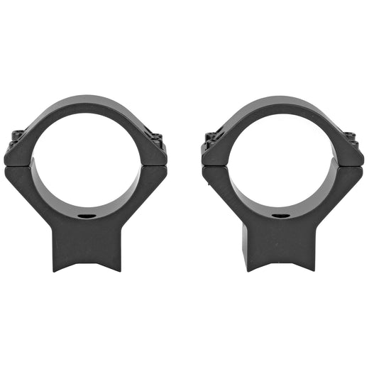 Talley Light Weight 30mm Medium One-Piece Scope Mount Rings in Black - 1