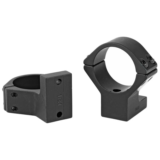 Talley Light Weight 30mm High One-Piece Scope Mount Rings in Black Matte - 2