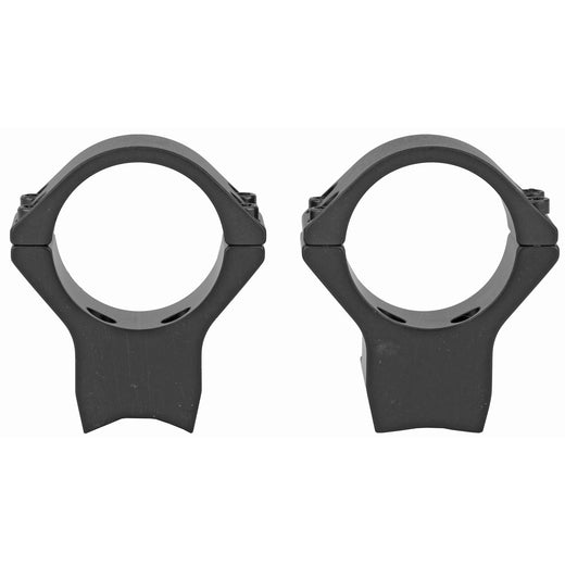 Talley Light Weight 30mm High One-Piece Scope Mount Rings in Black - 1