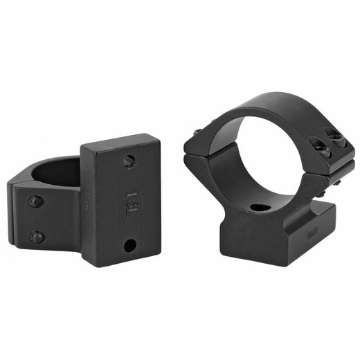 Talley Light Weight 1-Inch Low One-Piece Scope Mount Rings in Black Matte - 2