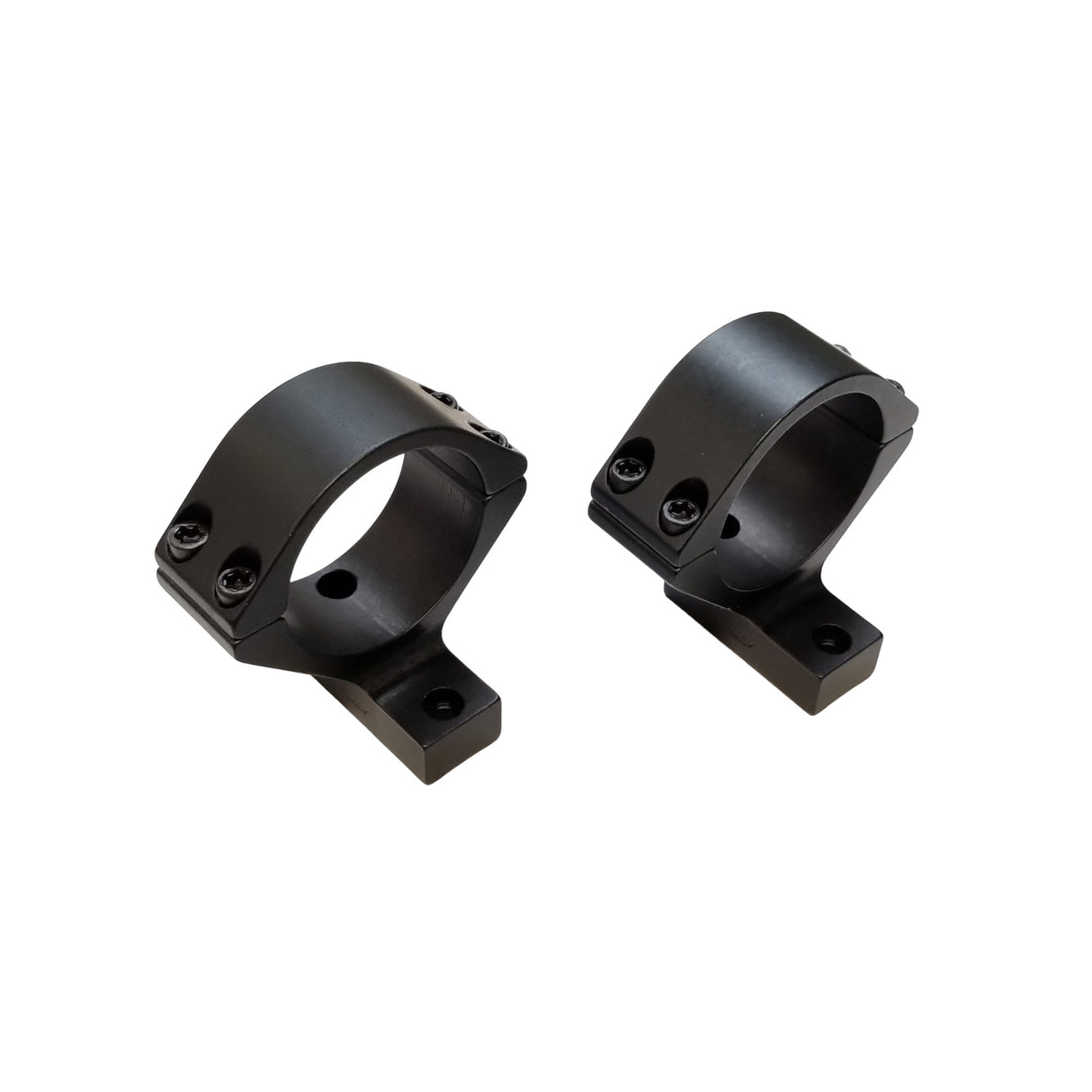 Talley Light Weight 1-Inch Low One-Piece Scope Mount Rings in Black - 1