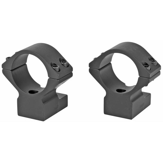 Talley Light Weight 1-Inch Medium Scope Rings Rings in Black - 1