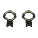 Talley Light Weight 1-Inch Medium Scope Rings Rings in Black Matte - 1