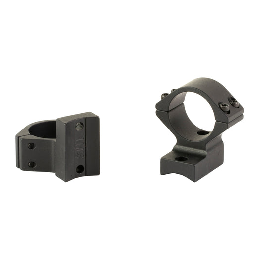 Talley Light Weight 1-Inch Medium Scope Rings Rings in Black Matte - 2