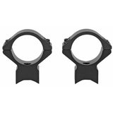 Talley Light Weight 1-Inch Medium One-Piece Scope Mount Rings in Black - 1