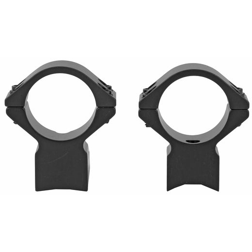 Talley Light Weight 1-Inch High One-Piece Scope Mount Rings in Black - 1