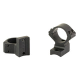 Talley Light Weight 1-Inch High Scope Rings Rings in Black Matte - 2