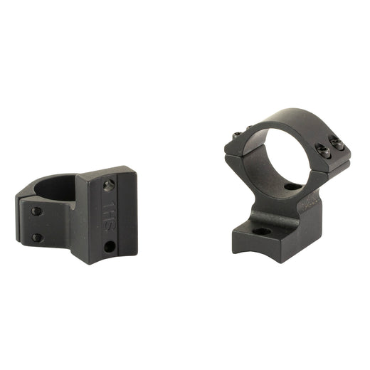Talley Light Weight 1-Inch High Scope Rings Rings in Black Matte - 2