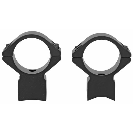 Talley Light Weight 1-Inch High One-Piece Scope Mount Rings in Black - 1