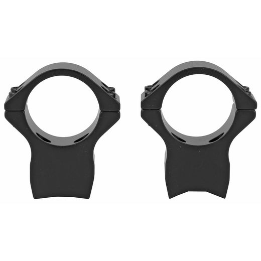 Talley Light Weight 1-Inch High One-Piece Scope Mount Rings in Black - 1