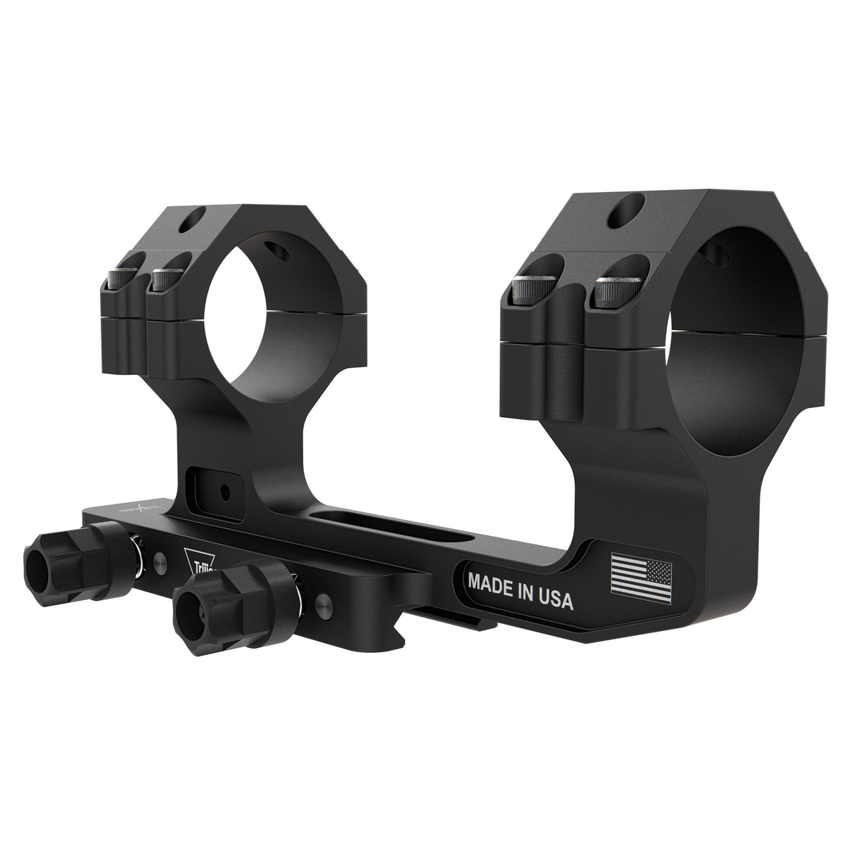 Trijicon Cantilever 30mm Scope Mount Rings in Black Anodized - 1