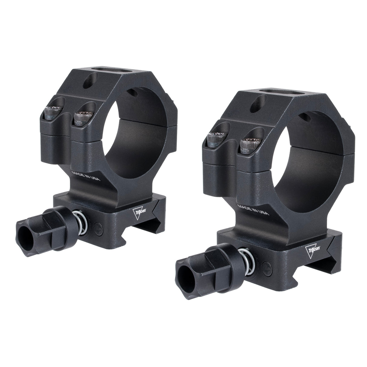 Trijicon Scope Rings 30mm High Rings in Black Anodized - 1