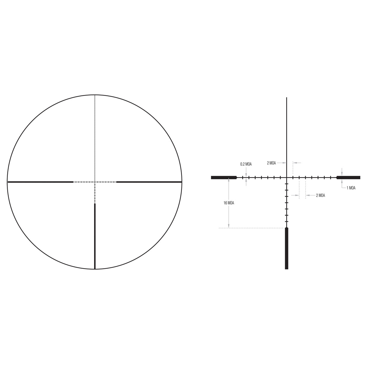 Trijicon Ascent 3-12x40 BDC Target Riflescope - MPN: AT1240-C-2800002, UPC: 719307402973 - 4