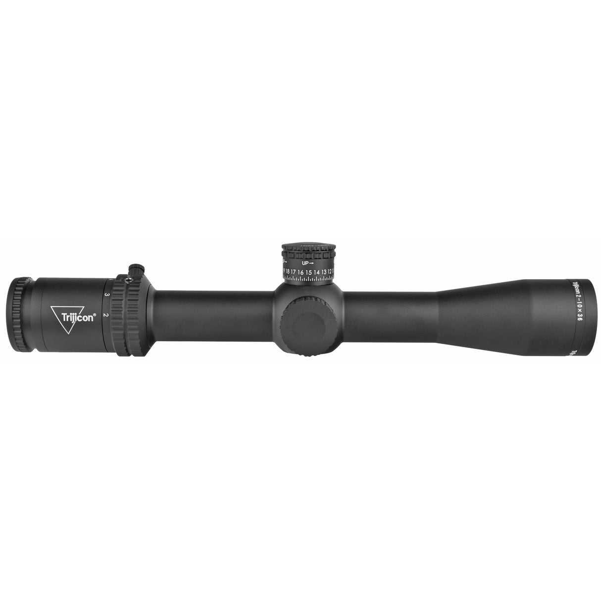 Trijicon Credo 2-10x36 FFP Tactical Riflescope with Red MOA Precision Tree Reticle (CR1036-C-2900037, UPC: 719307403079) - 3
