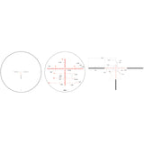 Trijicon Credo 2-10x36 FFP Tactical Riflescope with Red MOA Precision Tree Reticle (CR1036-C-2900037, UPC: 719307403079) - 4