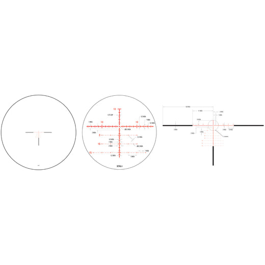 Trijicon Credo 2-10x36 FFP Tactical Riflescope with Red MOA Precision Tree Reticle (CR1036-C-2900037, UPC: 719307403079) - 4