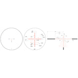 Trijicon Credo 2-10x36 FFP Tactical Riflescope with Red MRAD Reticle (CR1036-C-2900038) - 4