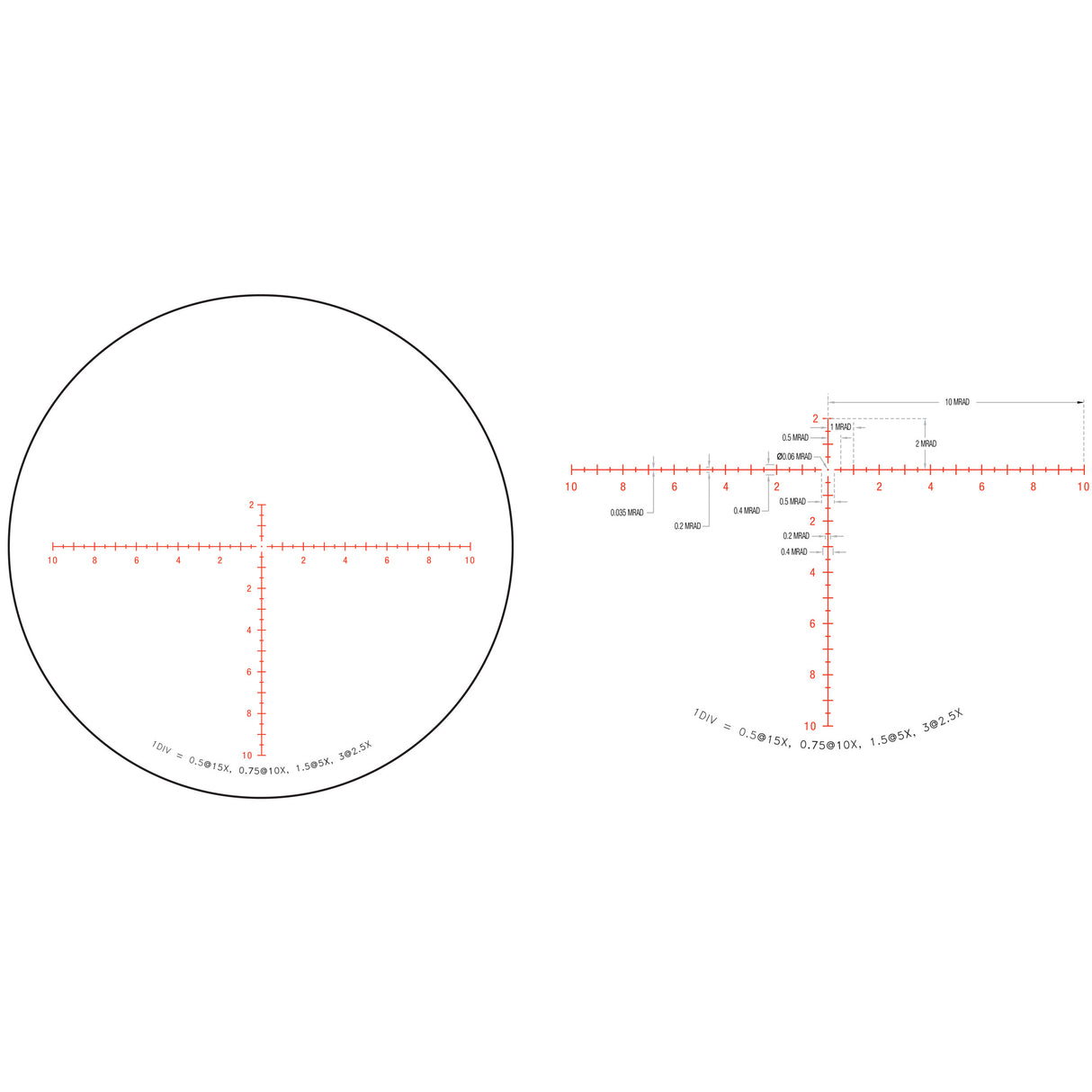 Trijicon Credo 2.5-15x42 SFP MRAD Red Dot Riflescope (CR1542-C-2900034) - UPC: 719307403116 - 4