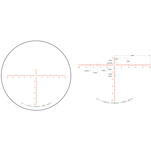 Trijicon Credo 2.5-15x42 SFP MRAD Red Dot Riflescope (CR1542-C-2900034) - UPC: 719307403116 - 4