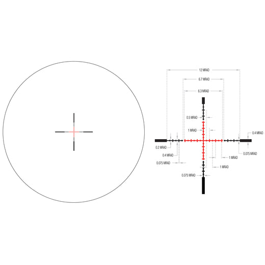 Trijicon Credo 1-4x24 SFP Riflescope - Red MRAD Ranging Reticle (CR424-C-2900011) - 4