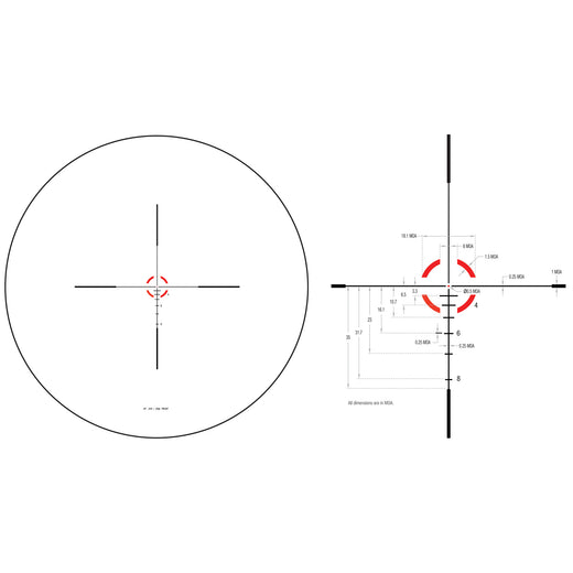 Trijicon Credo 1-6x24 SFP BDC Red Illuminated Riflescope (MPN: CR624-C-2900015, UPC: 719307403024) - 4