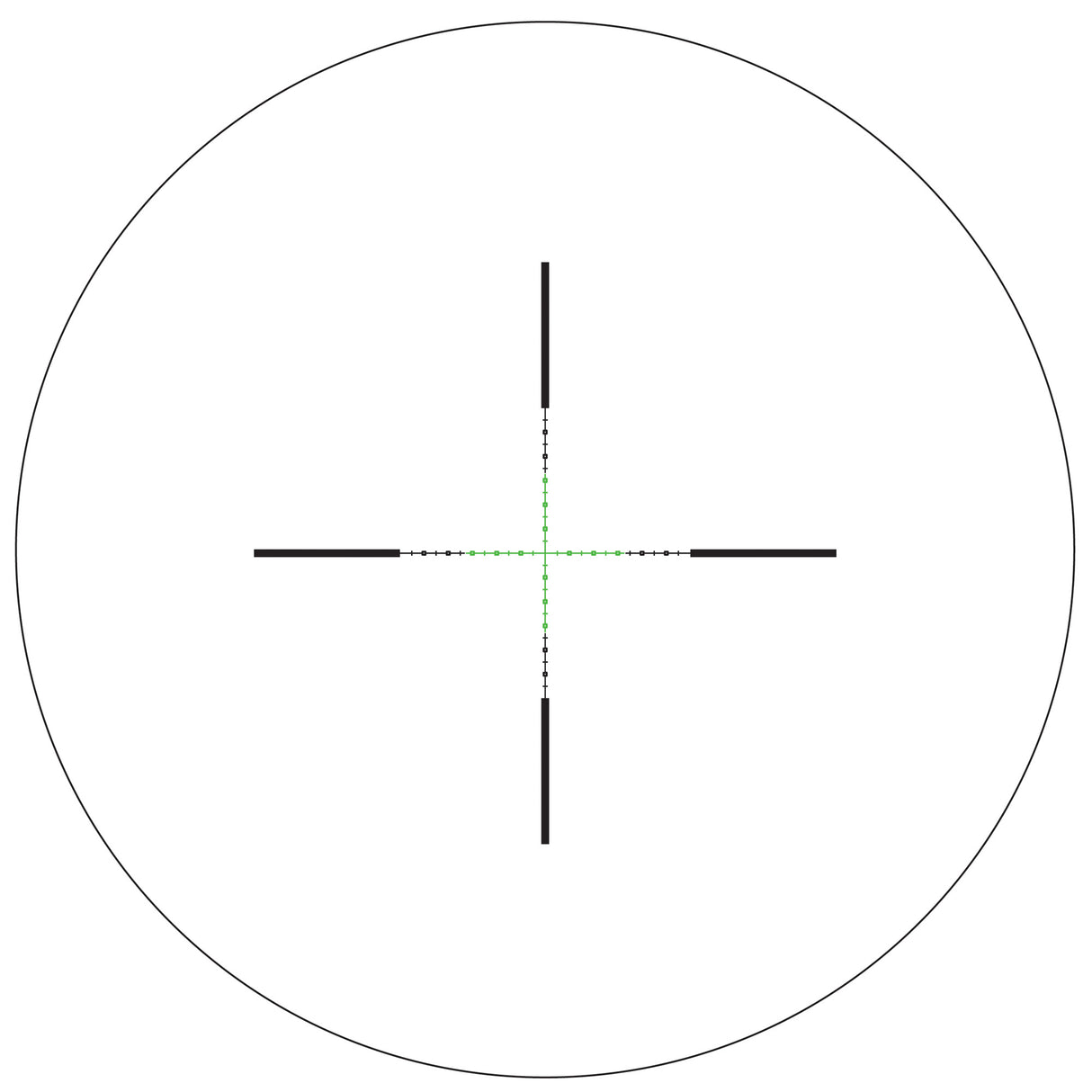Trijicon Credo 3-9x40mm SFP Riflescope - Green MIL-Square Reticle, 1-inch Tube (CR940-C-2900042) - 4