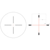 Trijicon Credo 3-9x40 SFP Duplex Red Illuminated Riflescope (MPN: CR940-C-2900043, UPC: 719307403178) - 4