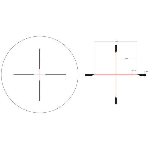 Trijicon Credo 3-9x40 SFP Duplex Red Illuminated Riflescope (MPN: CR940-C-2900043, UPC: 719307403178) - 4