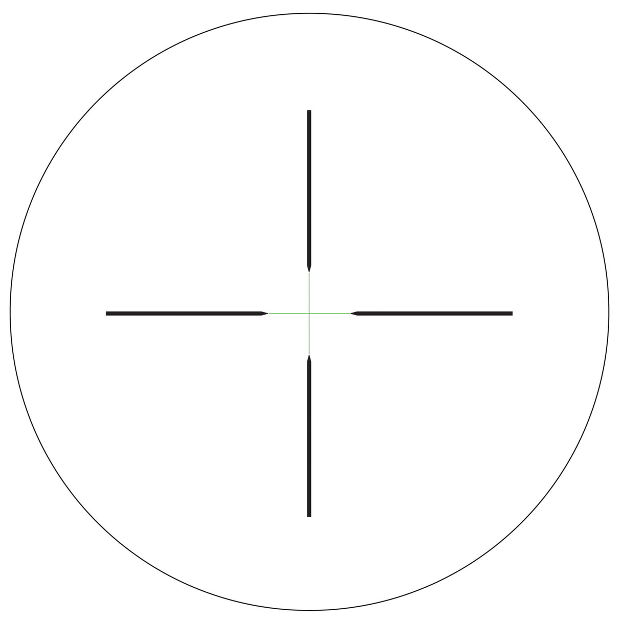 Trijicon Credo 3-9x40 SFP Riflescope - Green Standard Duplex Reticle, 1-Inch Tube (CR940-C-2900044) - 4