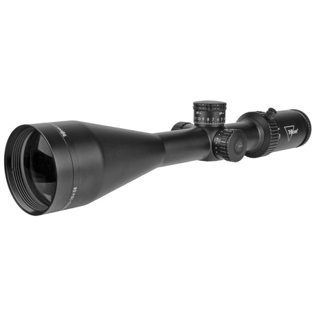 Trijicon Credo HX 2.5-10x56 Riflescope with Illuminated Red MOA Reticle, designed for superior hunting accuracy in low-light conditions.