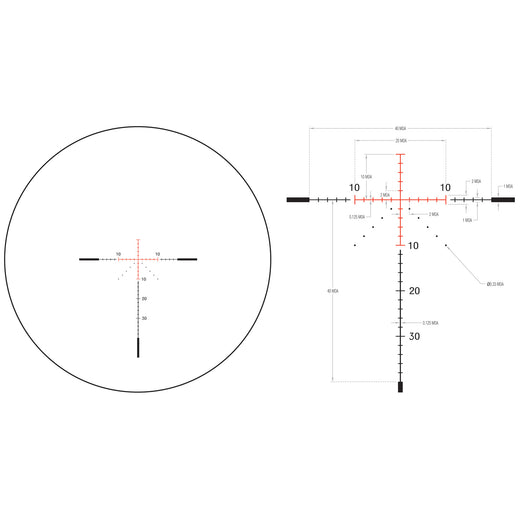 Trijicon Credo HX 2.5-10x56 Riflescope with Red MOA Reticle (MPN: CRHX1056-C-2900027) - 4