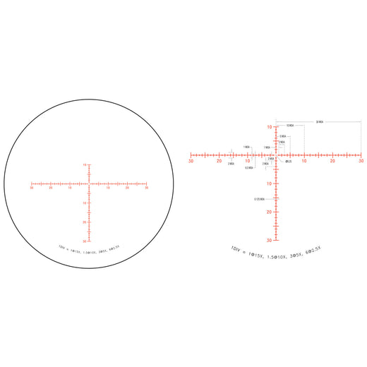 Trijicon Credo HX 2.5-15x42 SFP MOA Riflescope (CRHX1542-C-2900033) for Hunting with Illuminated MOA Center Dot Reticle - 4