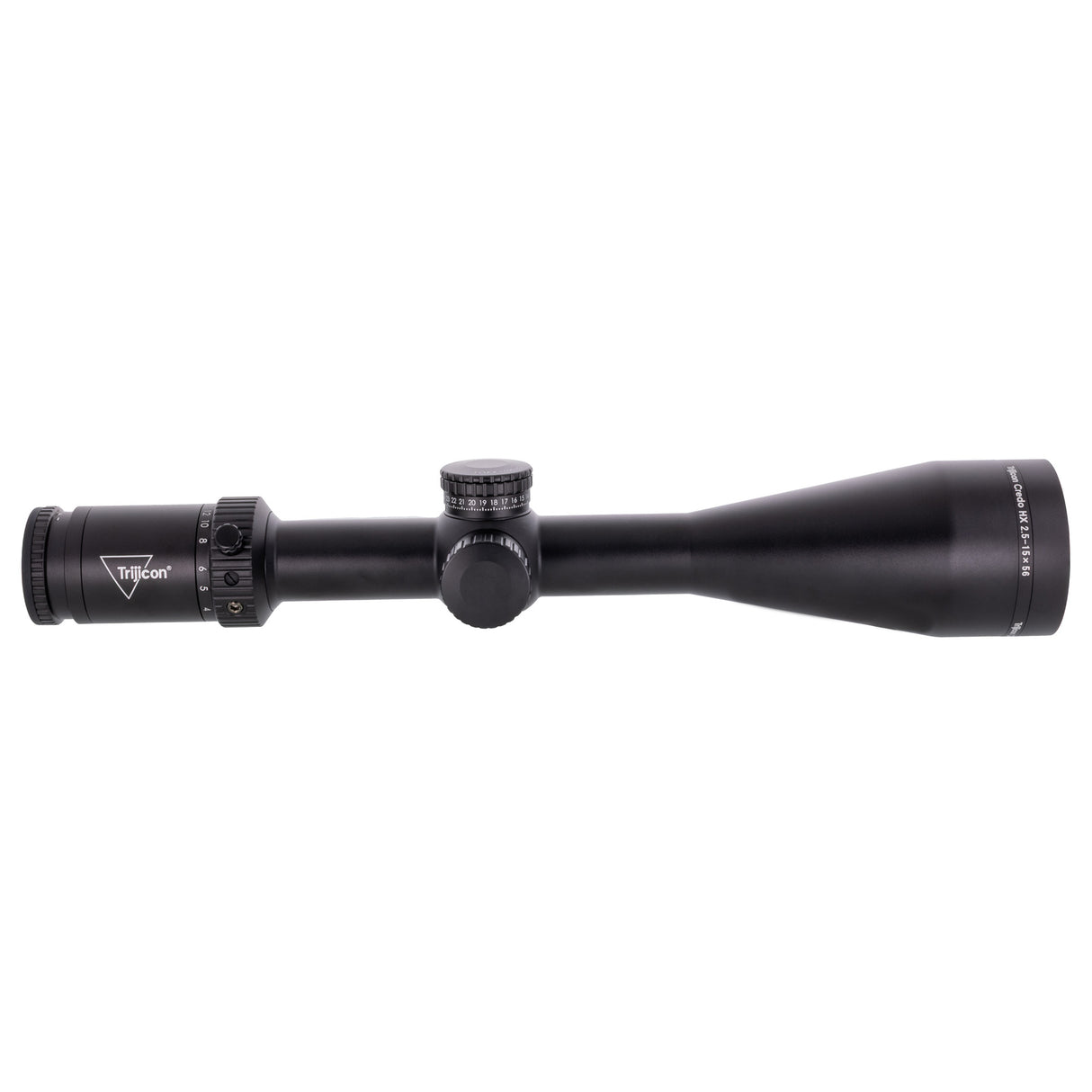 Trijicon Credo HX 2.5-15x56 SFP Hunting Riflescope Red/Green PowerDot BDC Reticle (CRHX1556-C-2900052) - 2