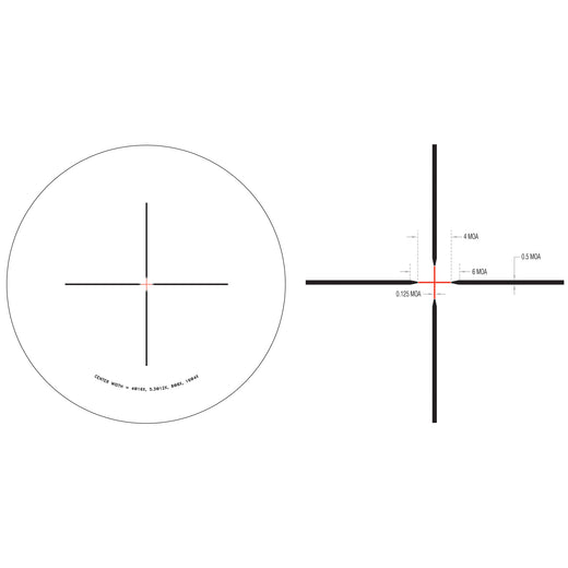 Trijicon Credo HX 4-16x50 SFP Standard Riflescope | CRHX1650-C-2900005 | 719307403406 - 4
